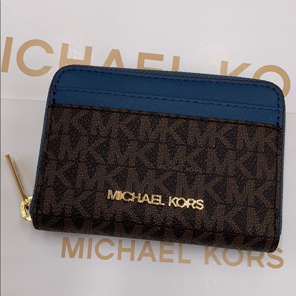 MICHAEL KORS JET SET TRAVEL MD ZA CARD CASE - Picture 13 of 16